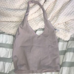 Pastel Pink Halter Top